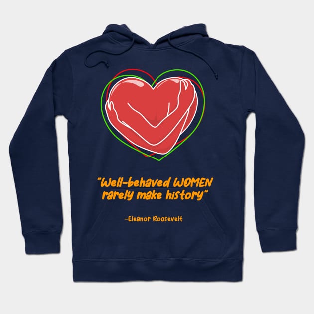 Embrace Equity Quotes 1 Hoodie by AchioSHan